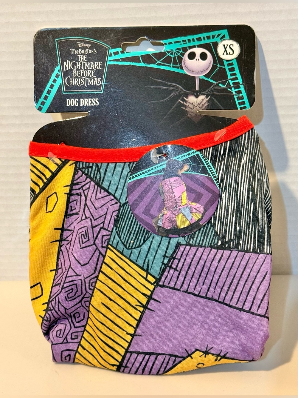 Disney Nightmare Before Christmas Dog Dress Costume XS Brand New